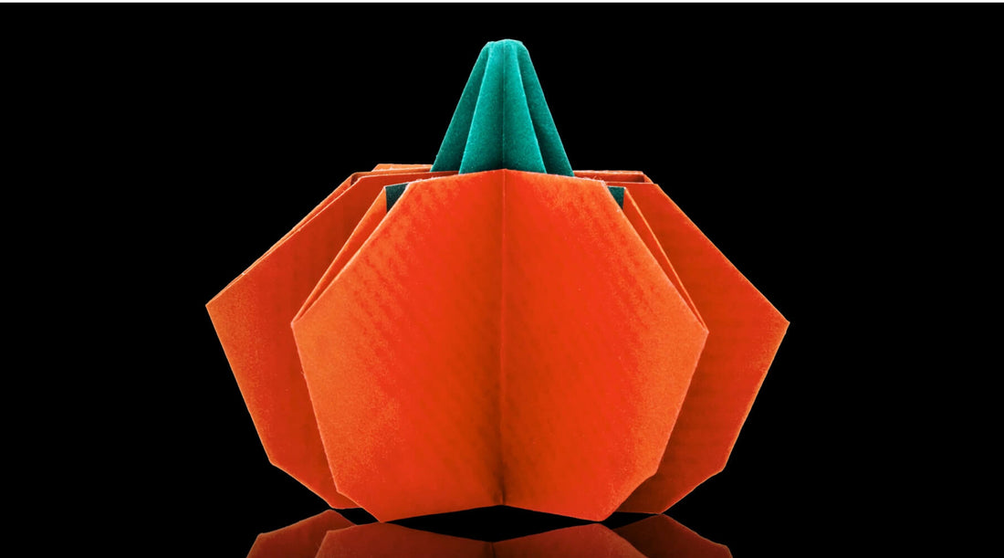 How To Make A Paper Pumpkin - Jack Pumpkin