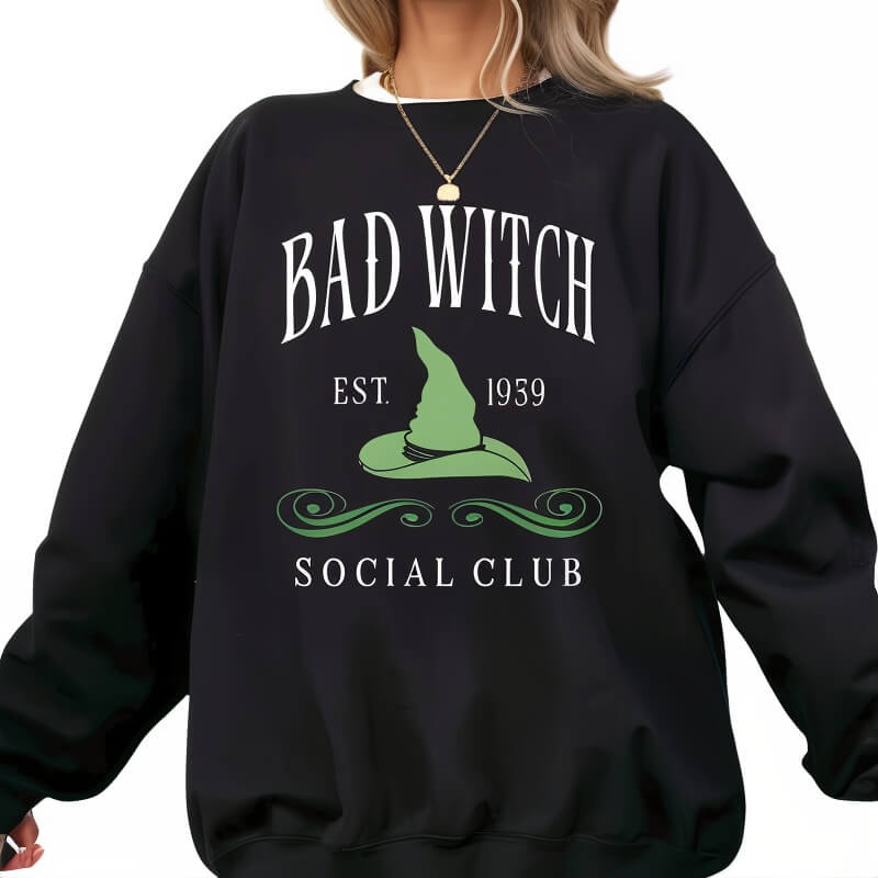 Black Halloween Sweatshirt