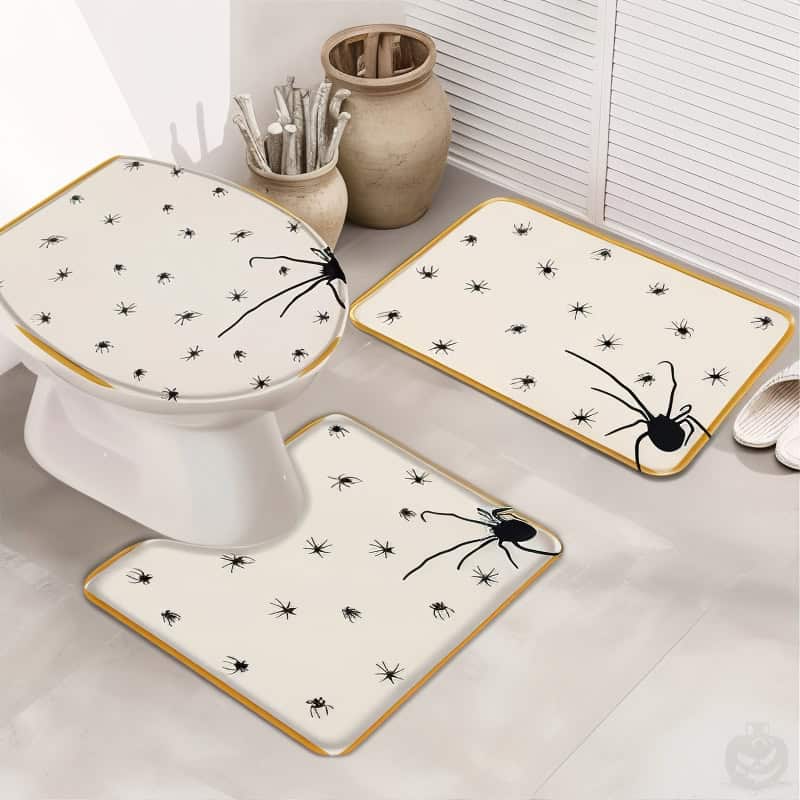Halloween Bath Rug Set
