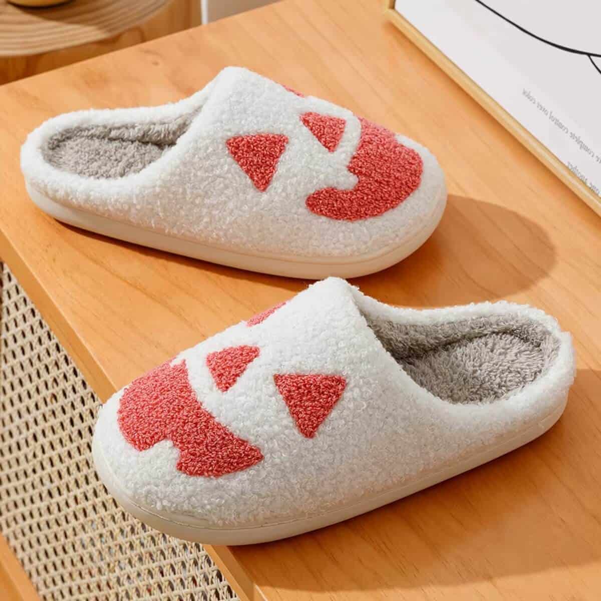 Halloween Bedroom Slippers - Jack Pumpkin