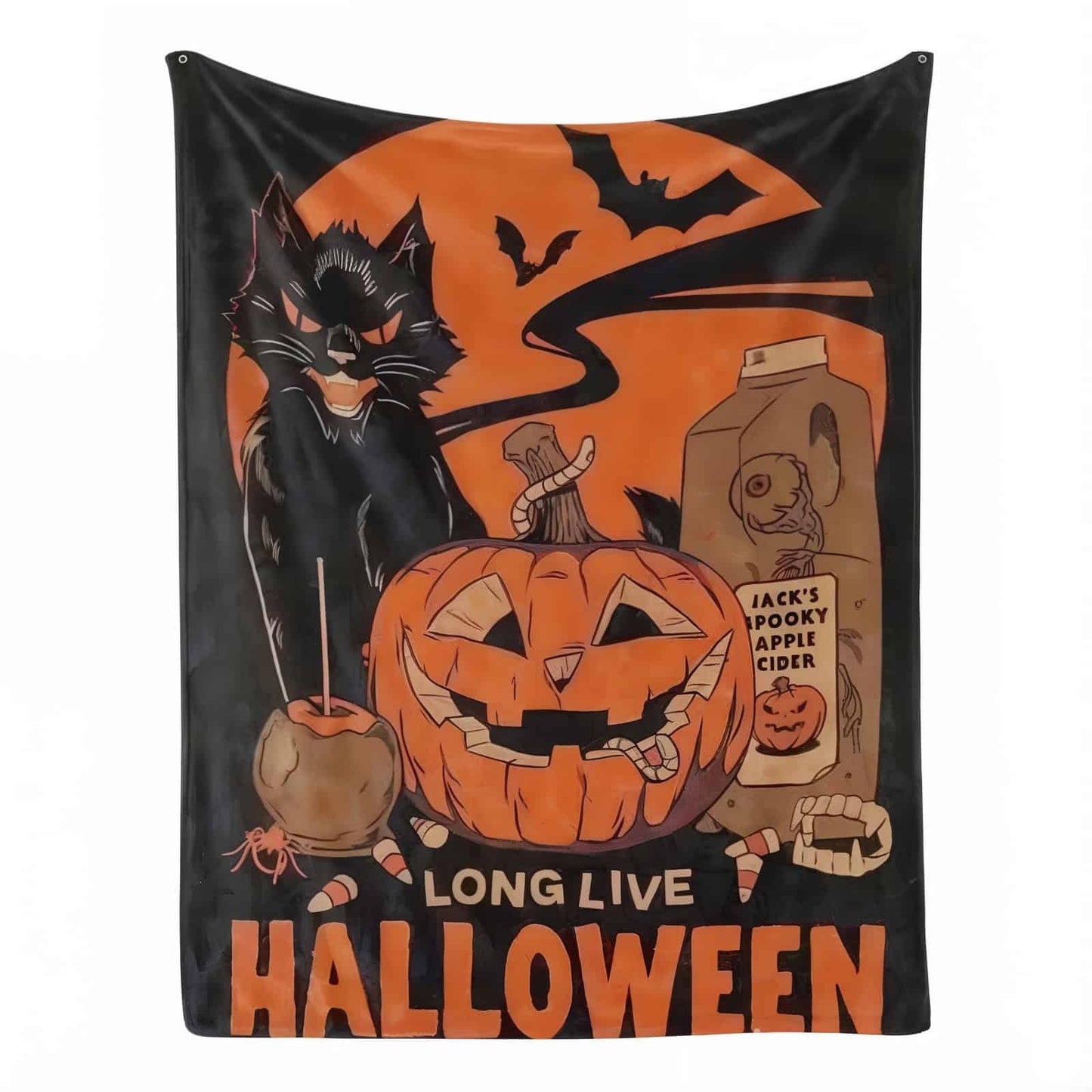 Halloween Blanket Design - Jack Pumpkin