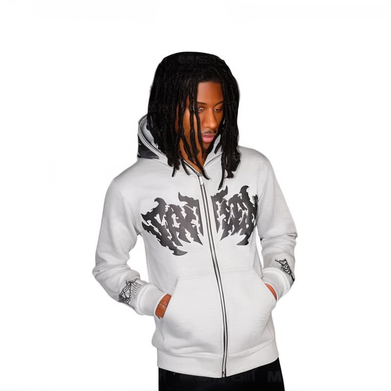 Halloween Hoodie Zipper