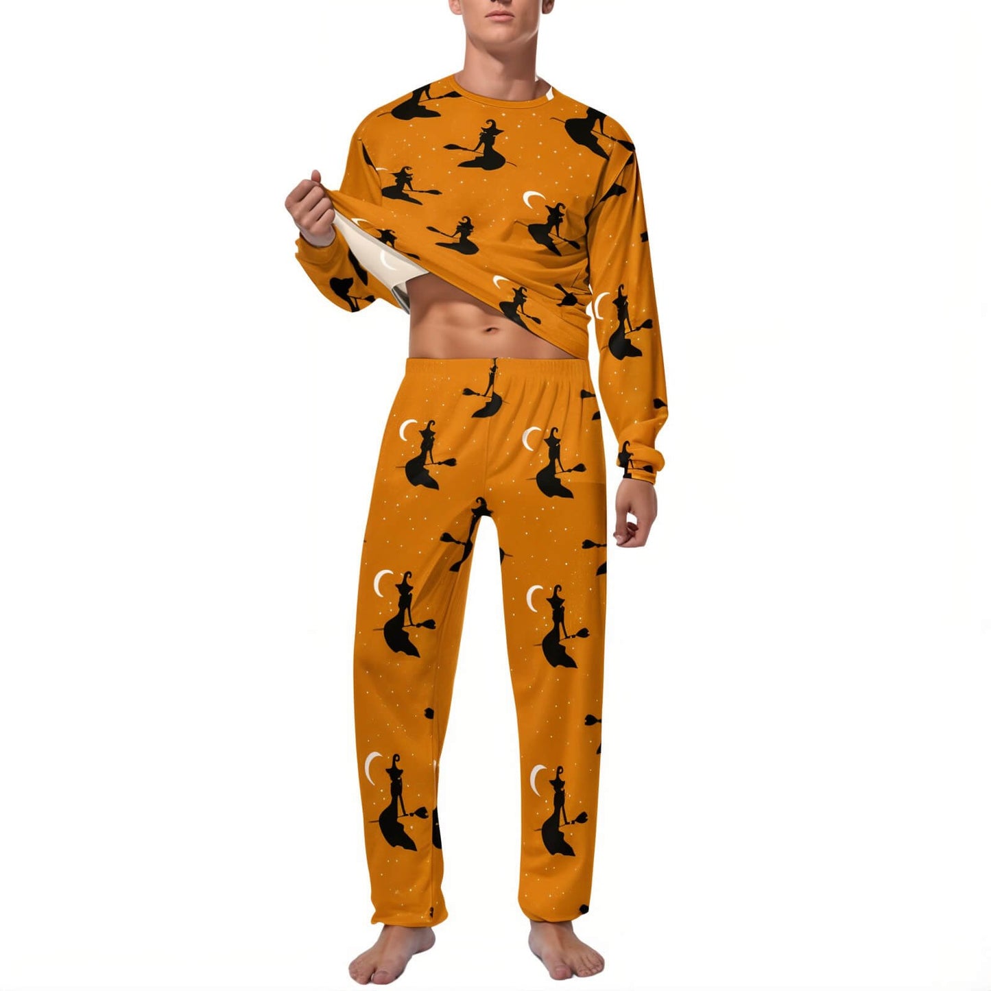 Halloween Pajamas Outfit - Jack Pumpkin