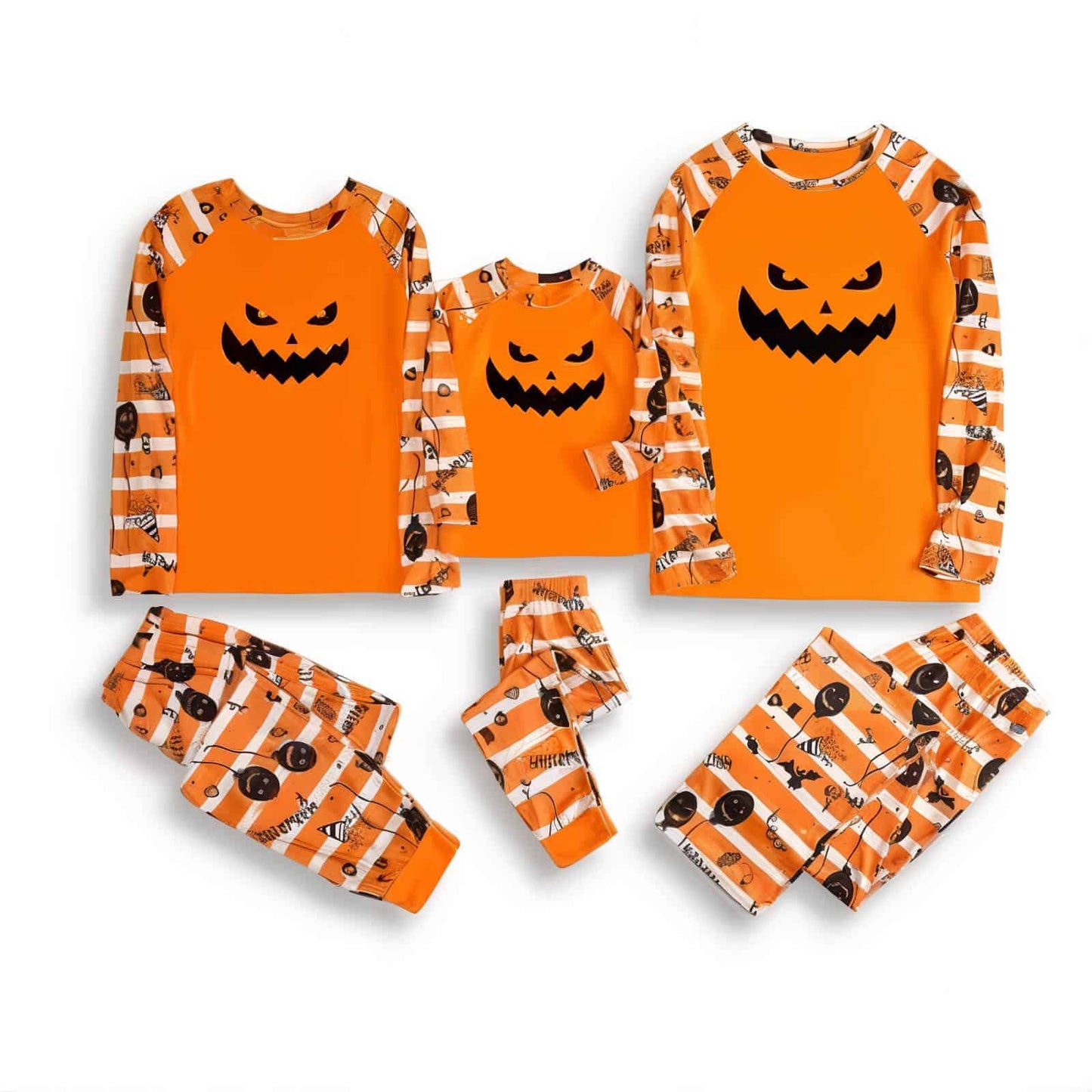 Halloween Pjs Matching Set - Jack Pumpkin