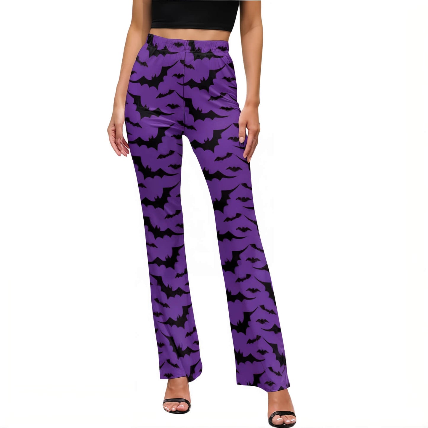 Halloween Purple Pants - Jack Pumpkin