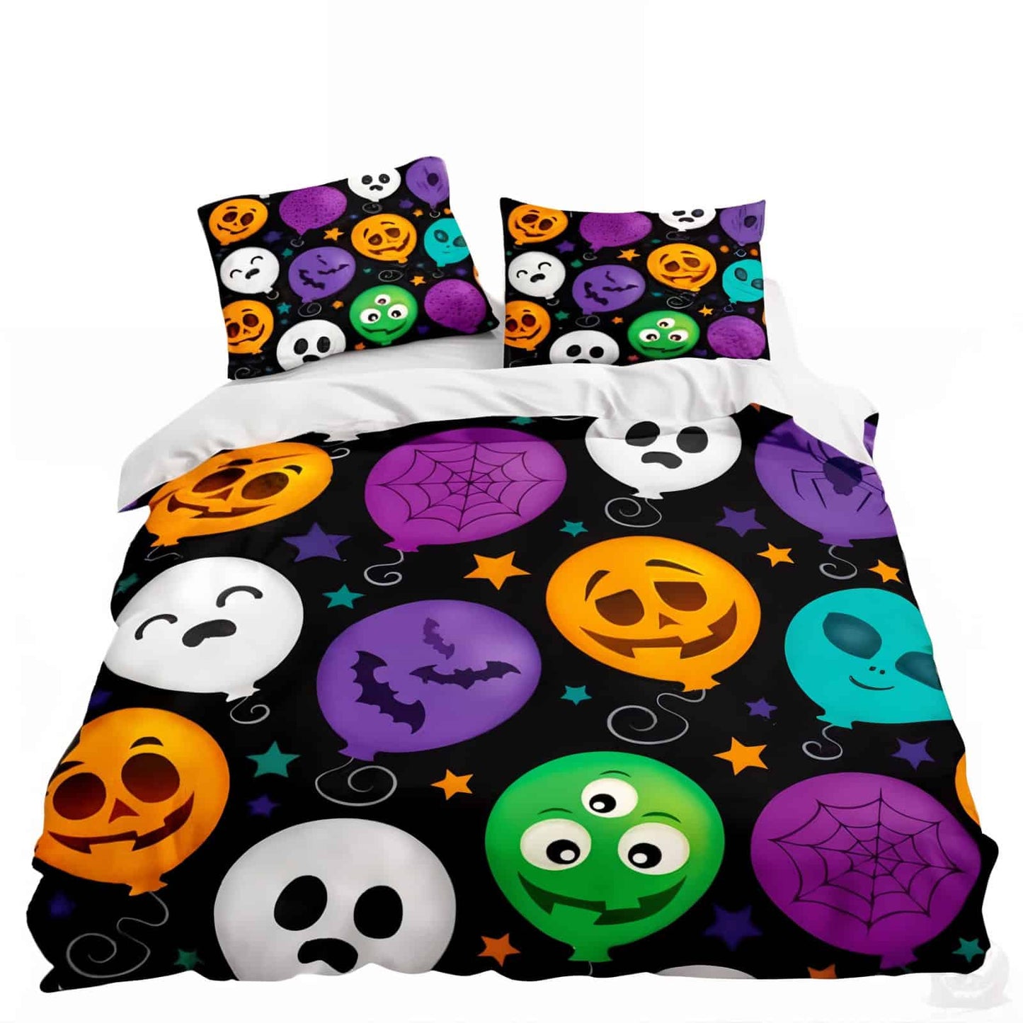 Halloween Rainbow Bed Sheets - Jack Pumpkin