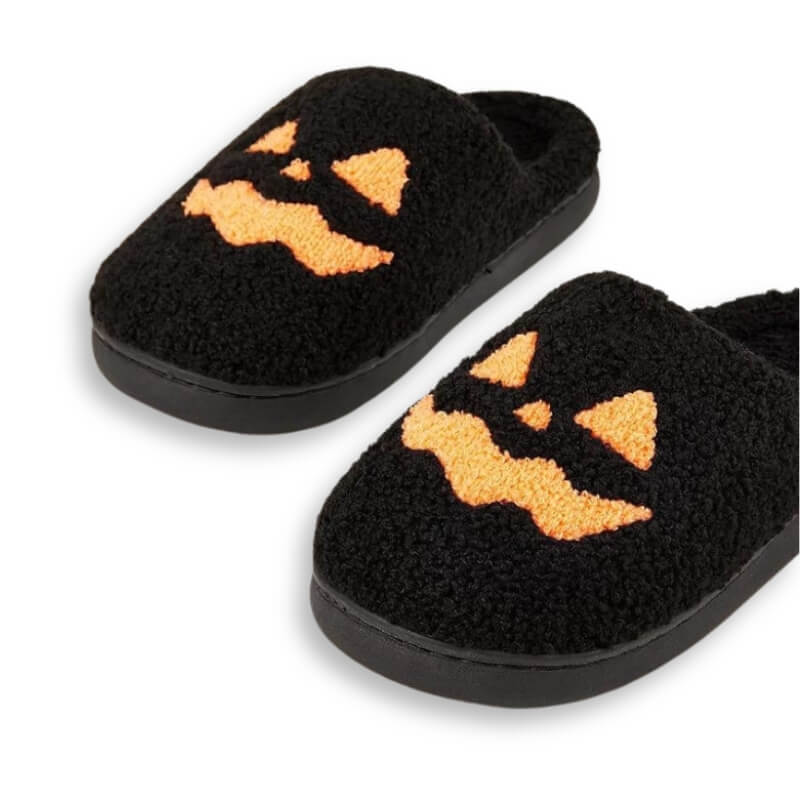 Halloween Slippers - Jack Pumpkin