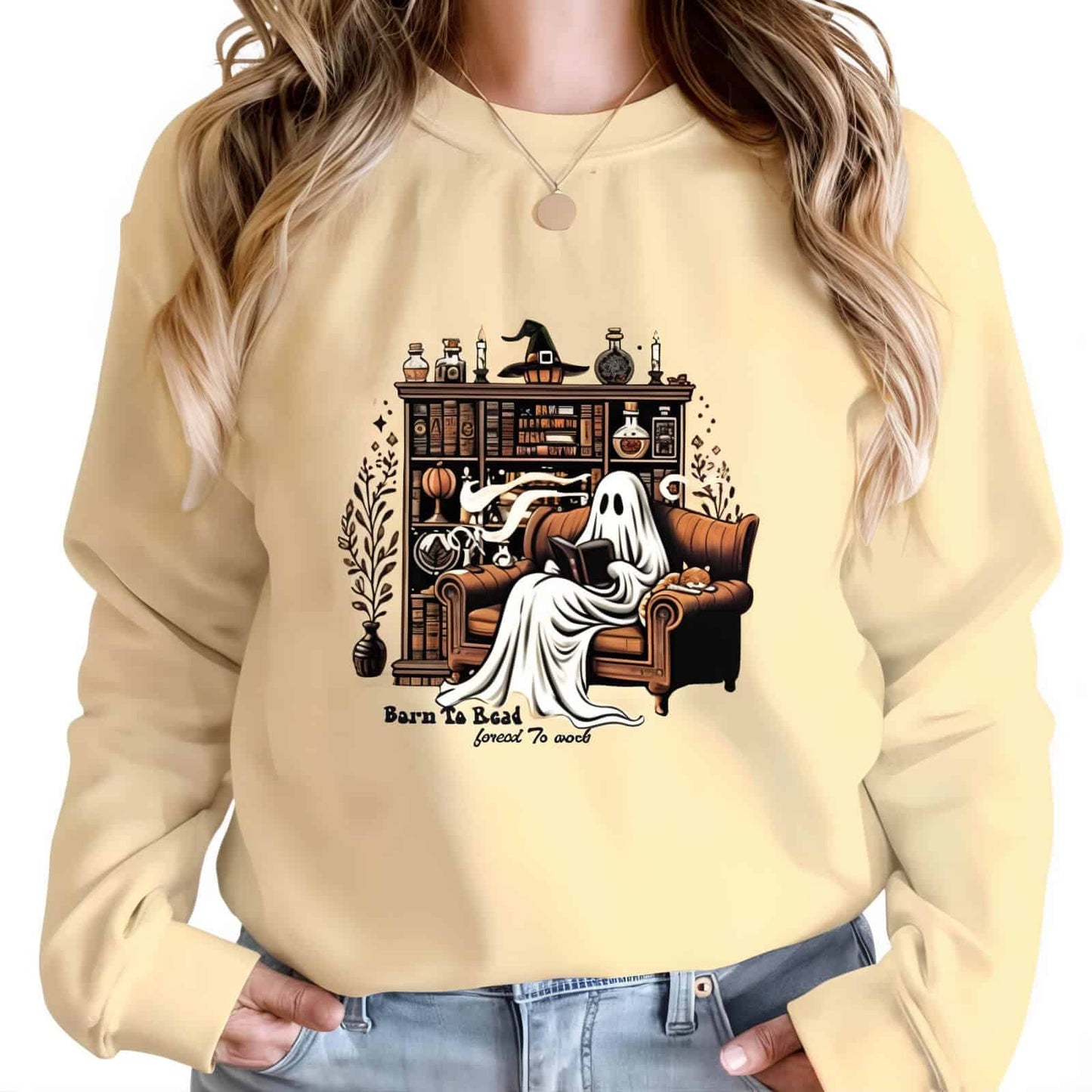 Halloween Sweatshirt Adult - Jack Pumpkin