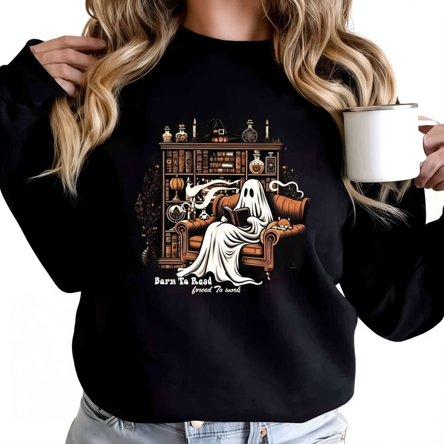 Halloween Sweatshirt Adult - Jack Pumpkin