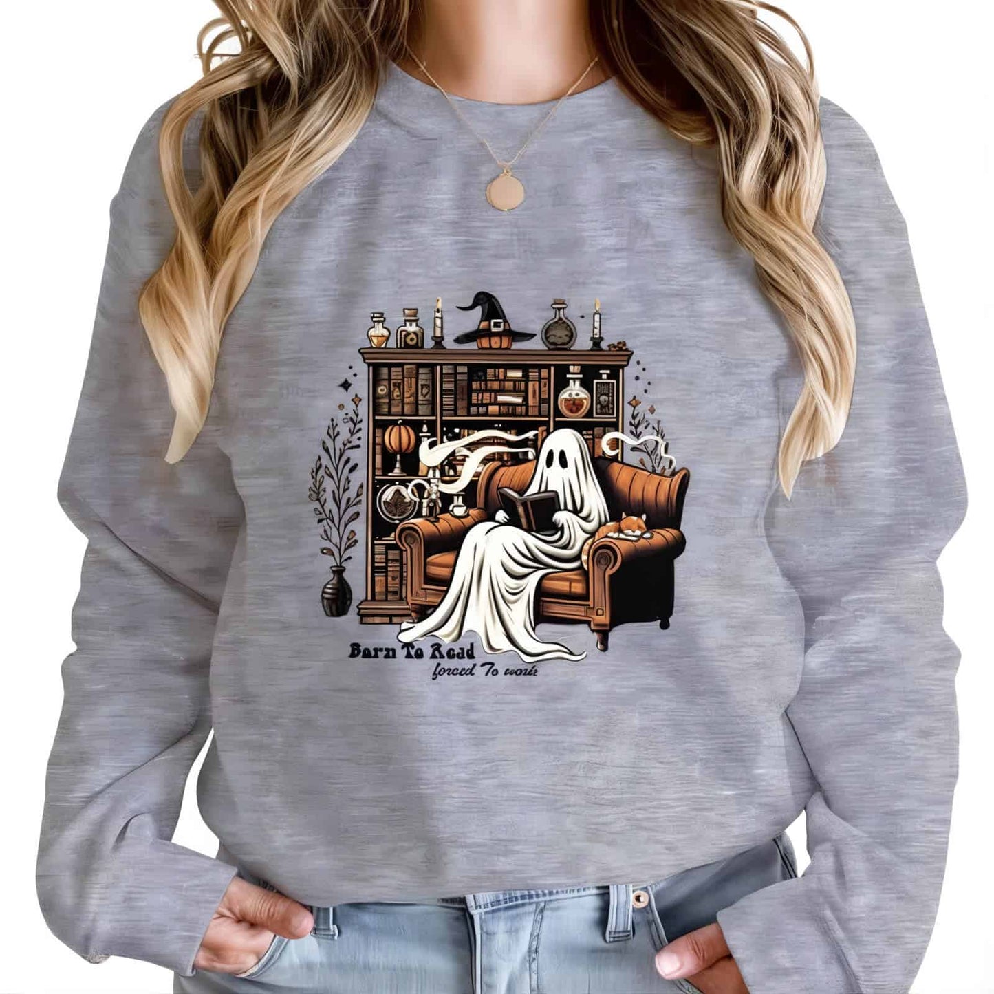 Halloween Sweatshirt Adult - Jack Pumpkin