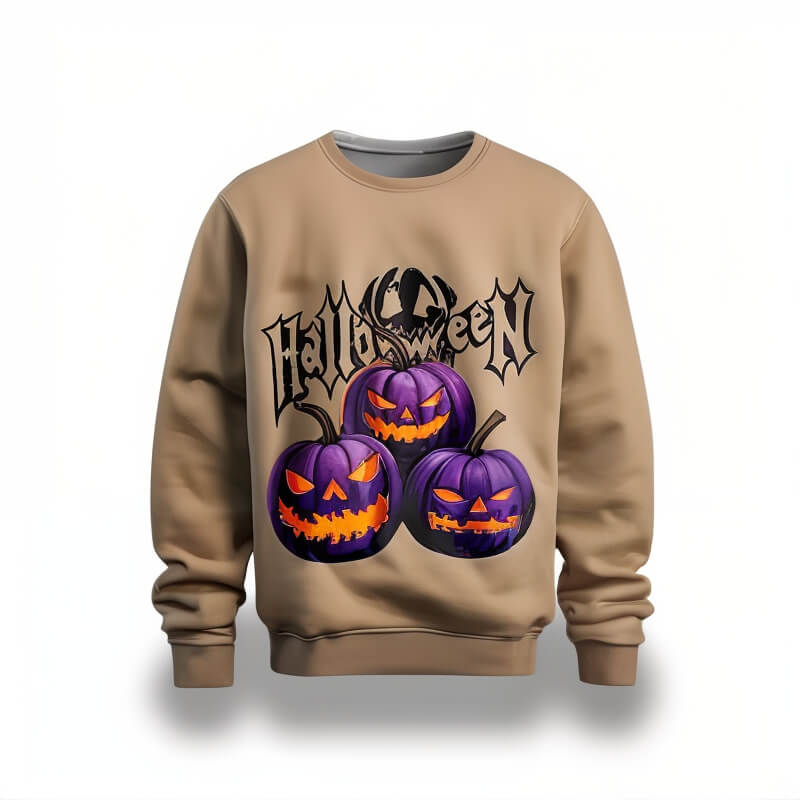 Halloween Sweatshirt Pumpkin