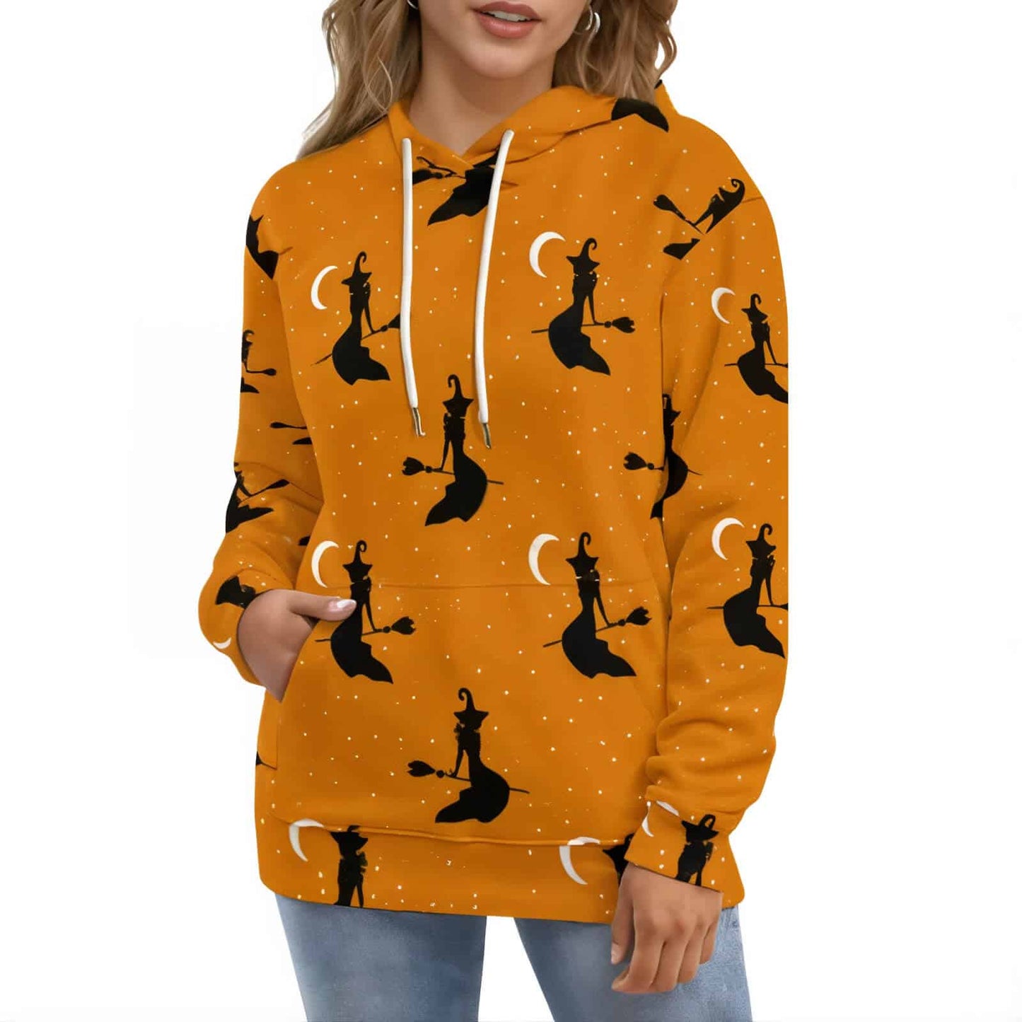 Halloween Witch Hoodie - Jack Pumpkin