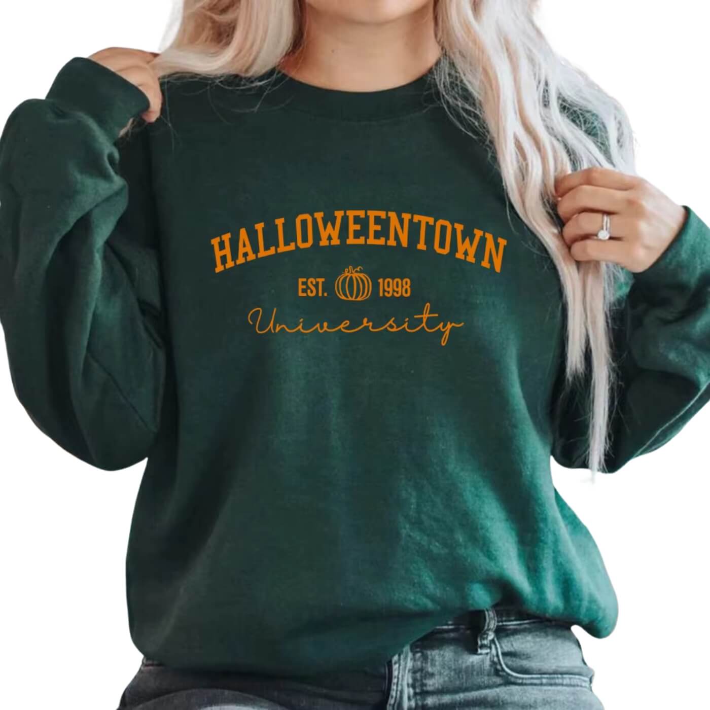 Halloweentown University Sweatshirt - Jack Pumpkin