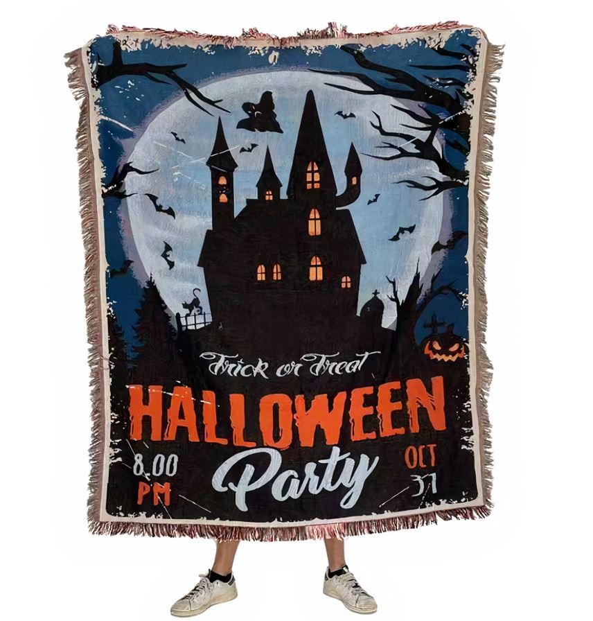 Haunted House Blanket