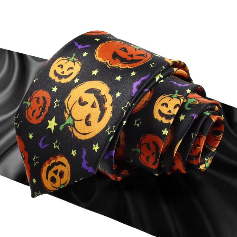 Jack o'Lantern Tie