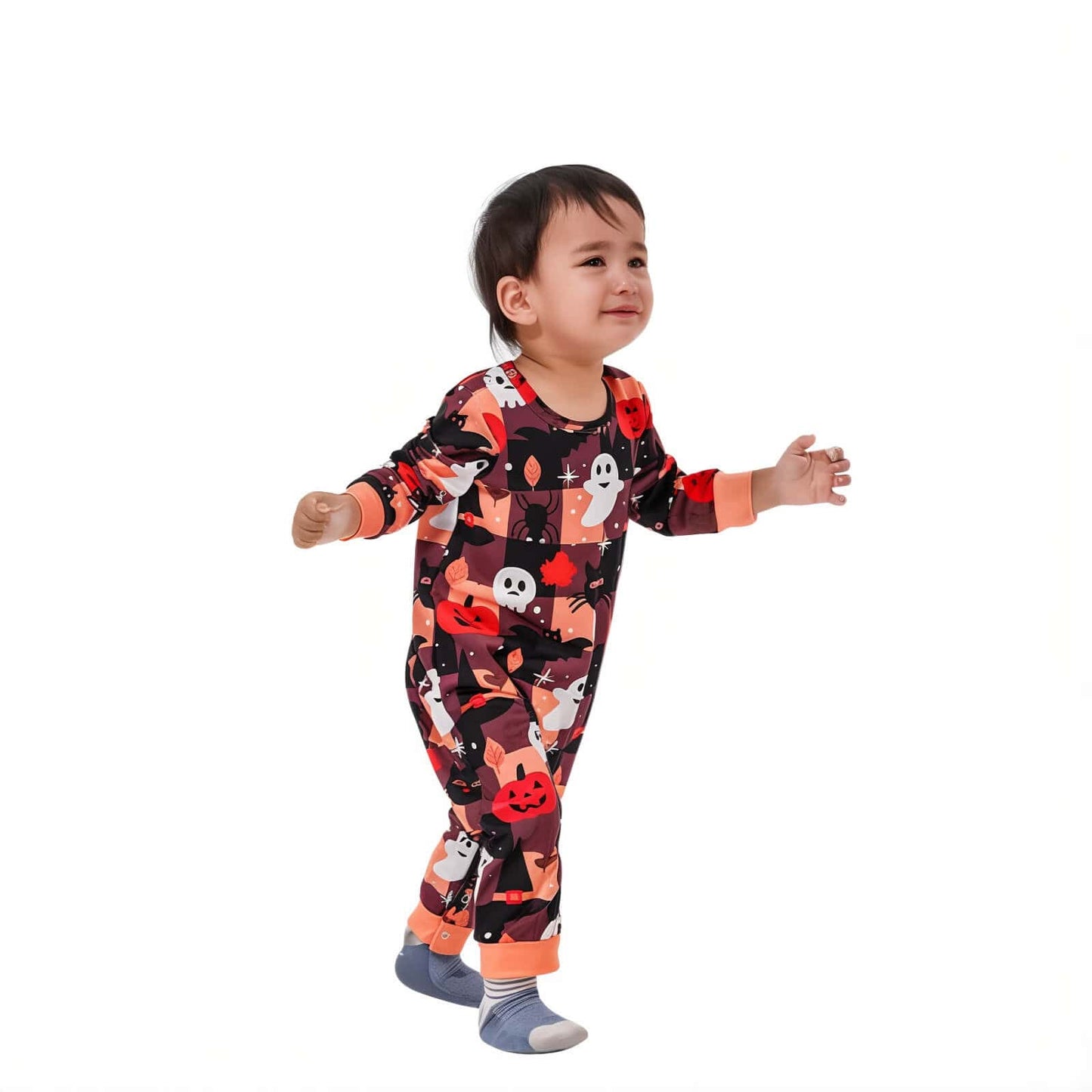Matching Halloween Pajamas Family - Jack Pumpkin