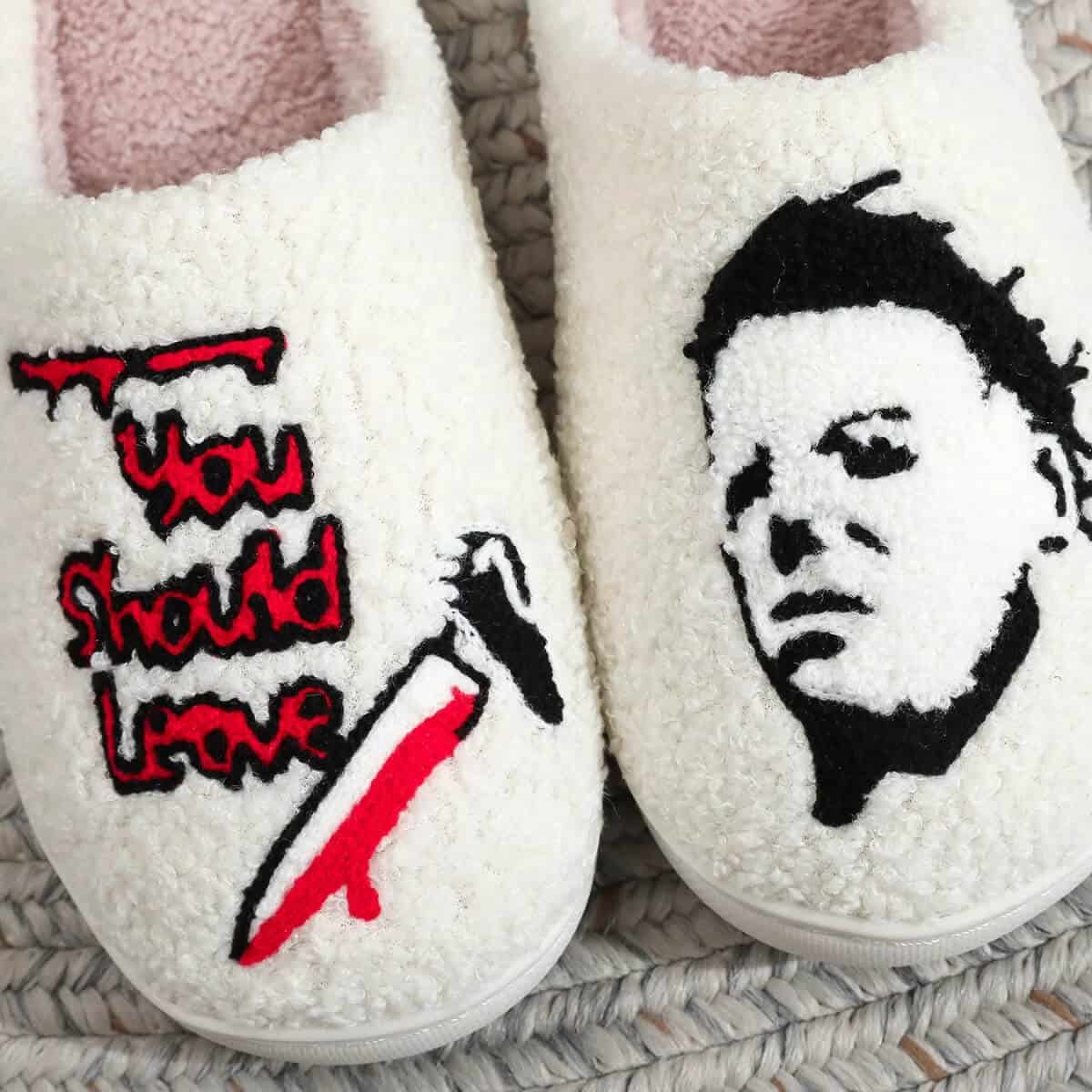 Michael Myers Slippers - Jack Pumpkin