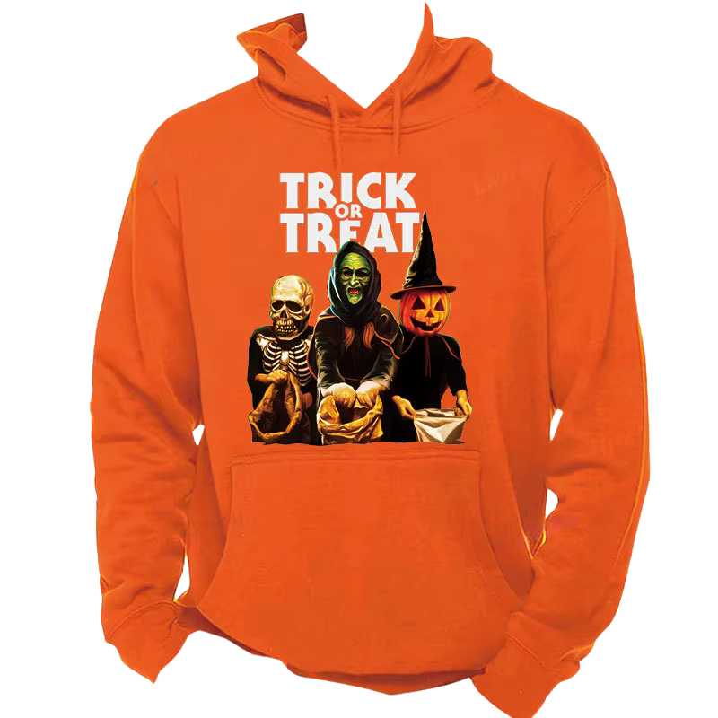 Orange Halloween Hoodie