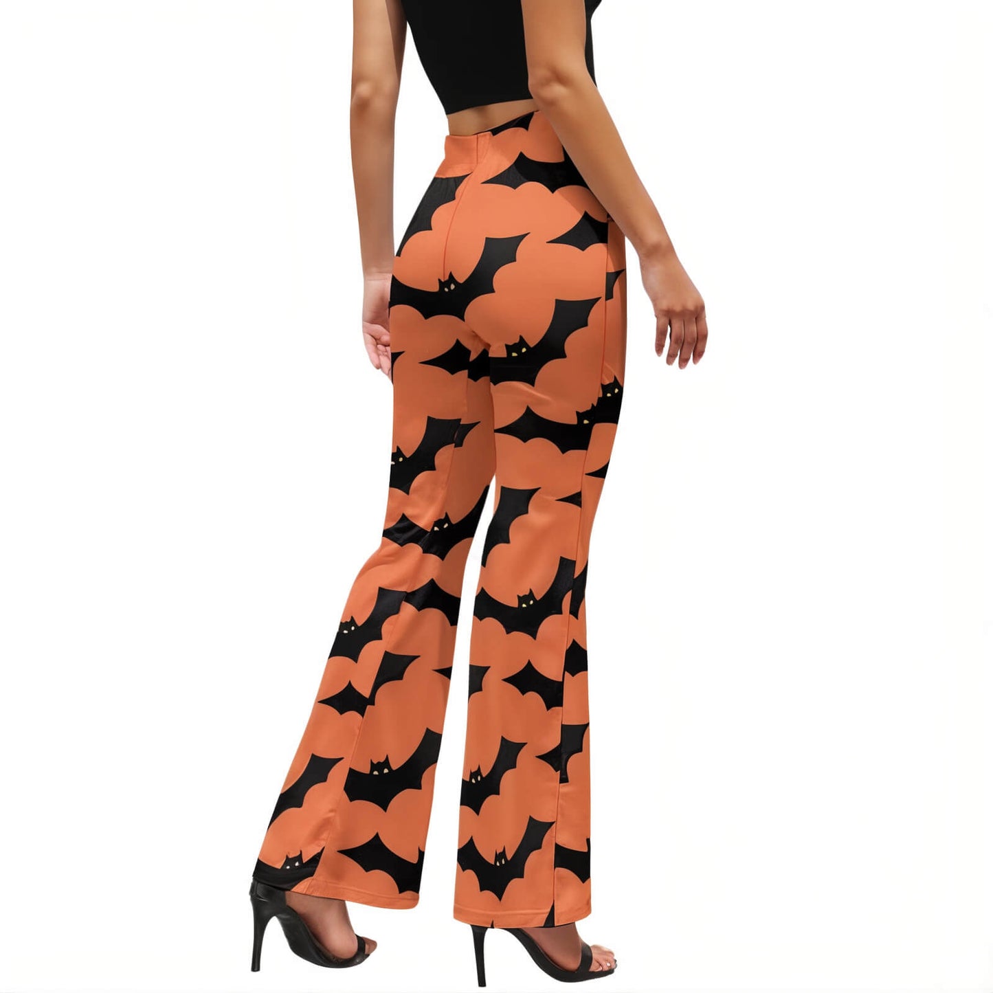 Orange Halloween Pants - Jack Pumpkin