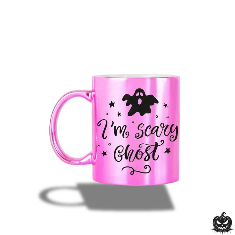 Pink Halloween Ghost Cup - Jack Pumpkin