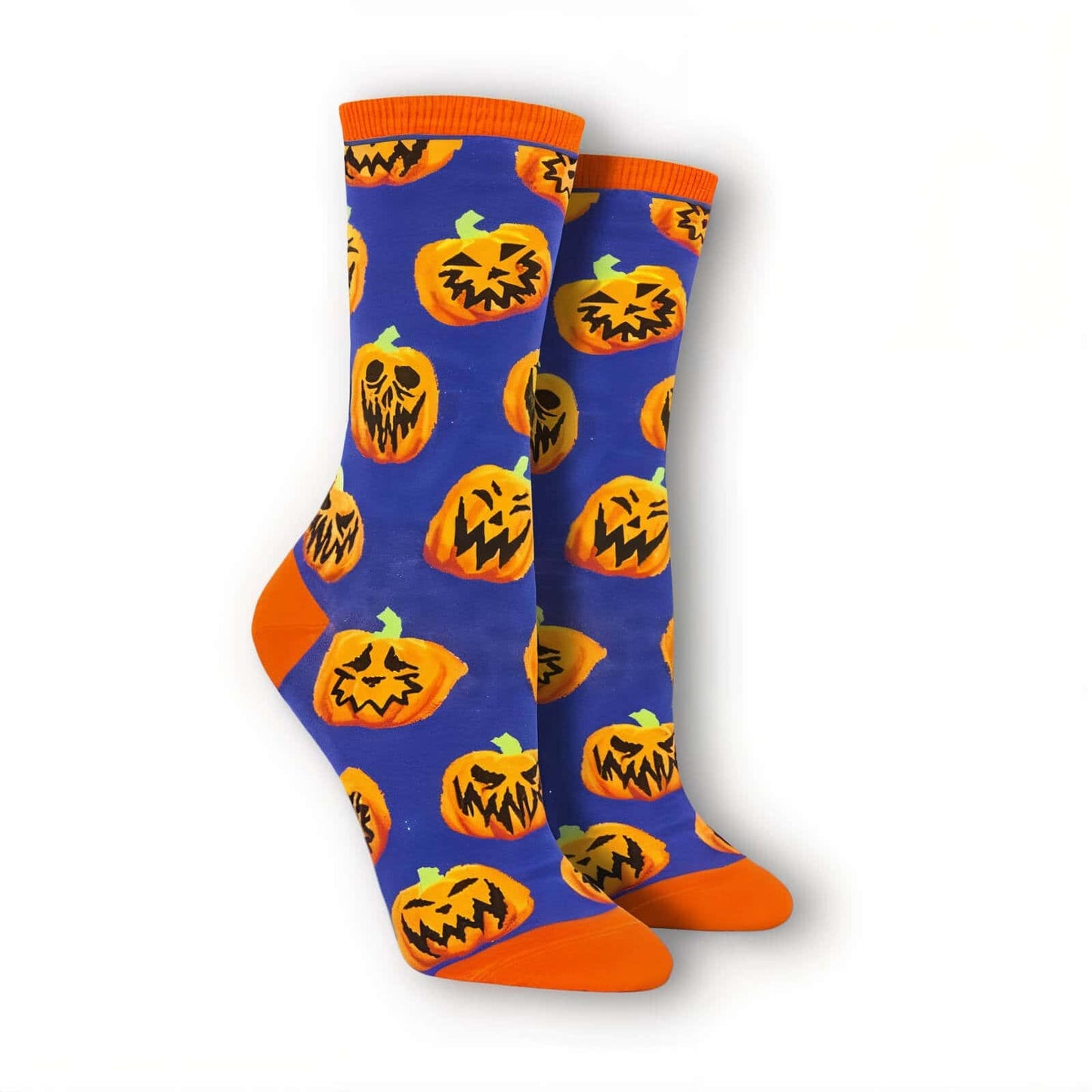 Pumpkin Scary - Halloween Socks - Jack Pumpkin