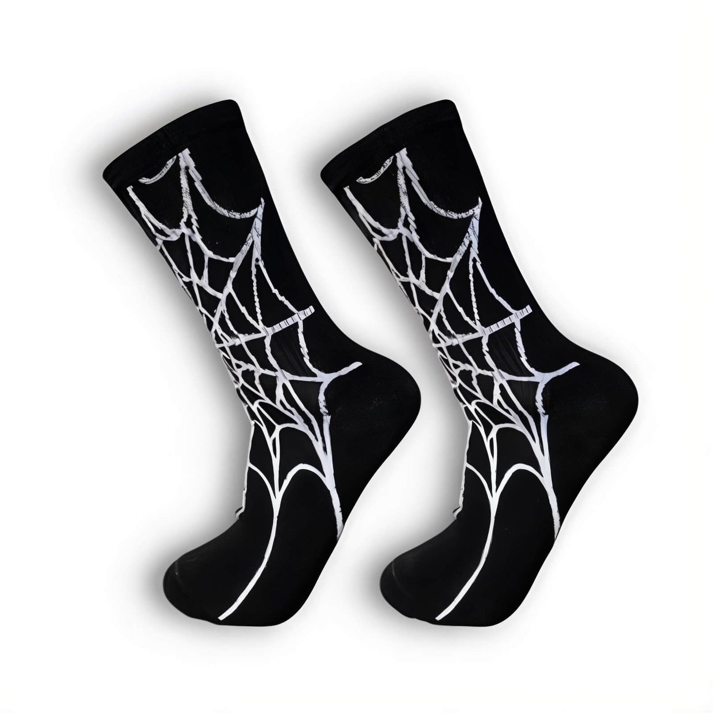 Spider Web Socks (cotton) - Jack Pumpkin