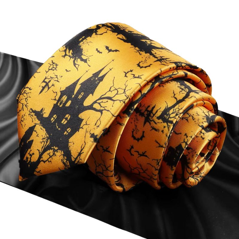 Spirit Halloween Yellow Tie