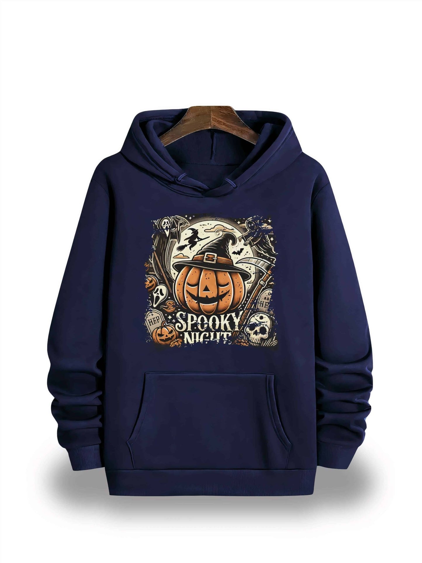 Spooky Hoodie Men - Jack Pumpkin