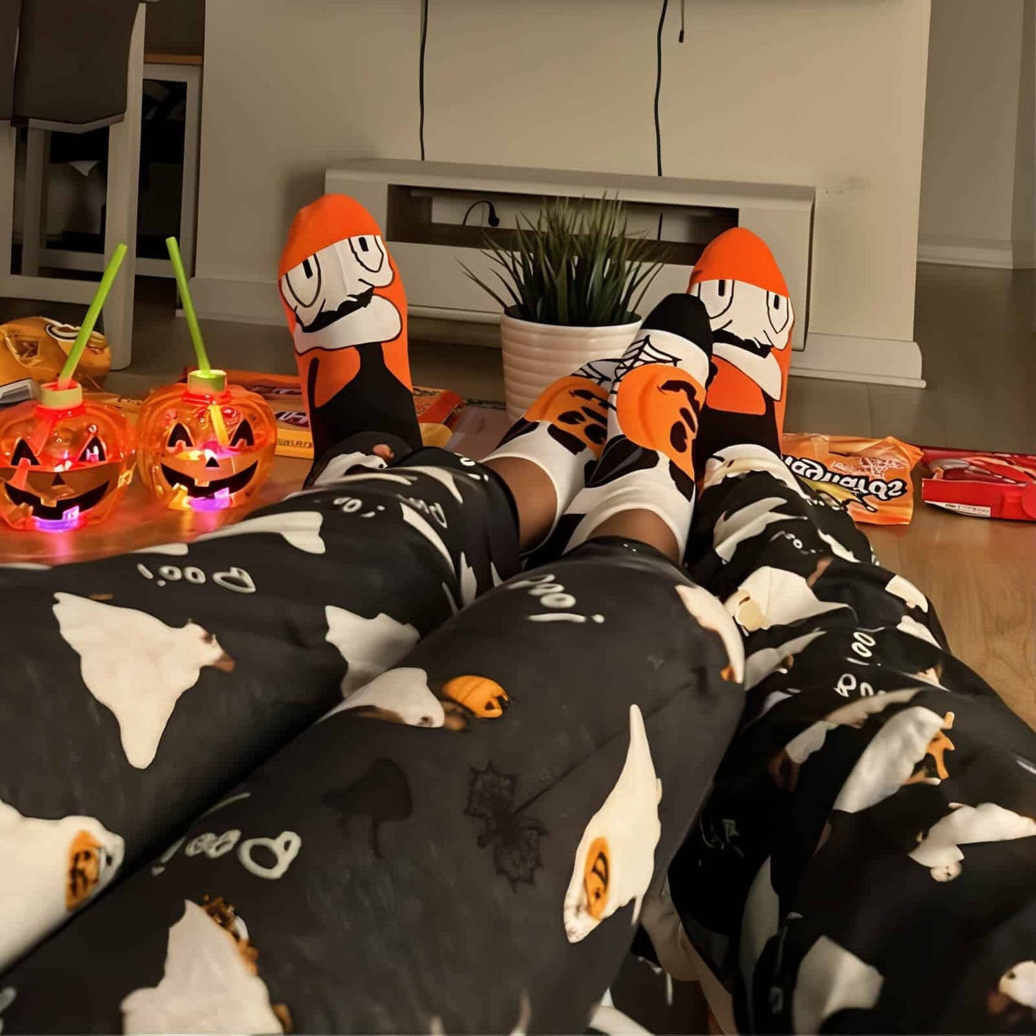 Halloween Pajamas Pants - Jack Pumpkin