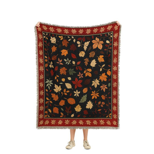 Autumn Woven Blanket