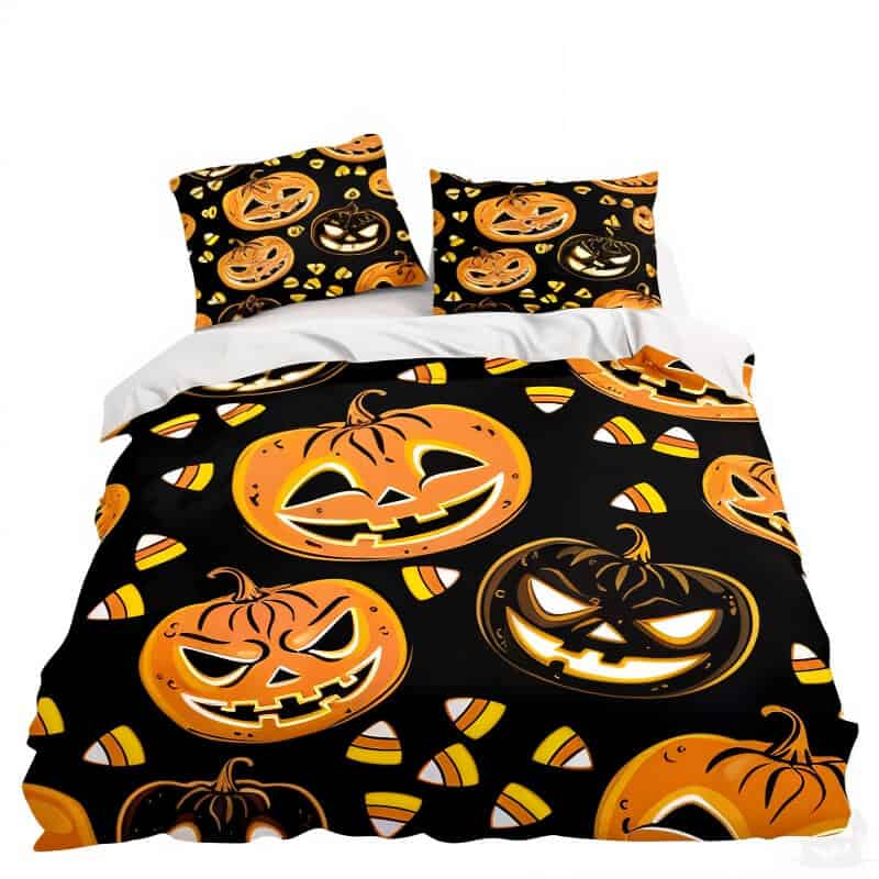 Bed Sheets For Halloween - Jack Pumpkin