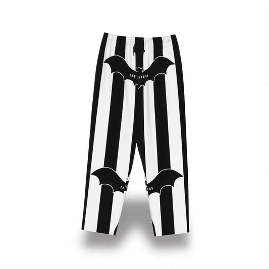 Black And White Halloween Pajama Pants - Jack Pumpkin