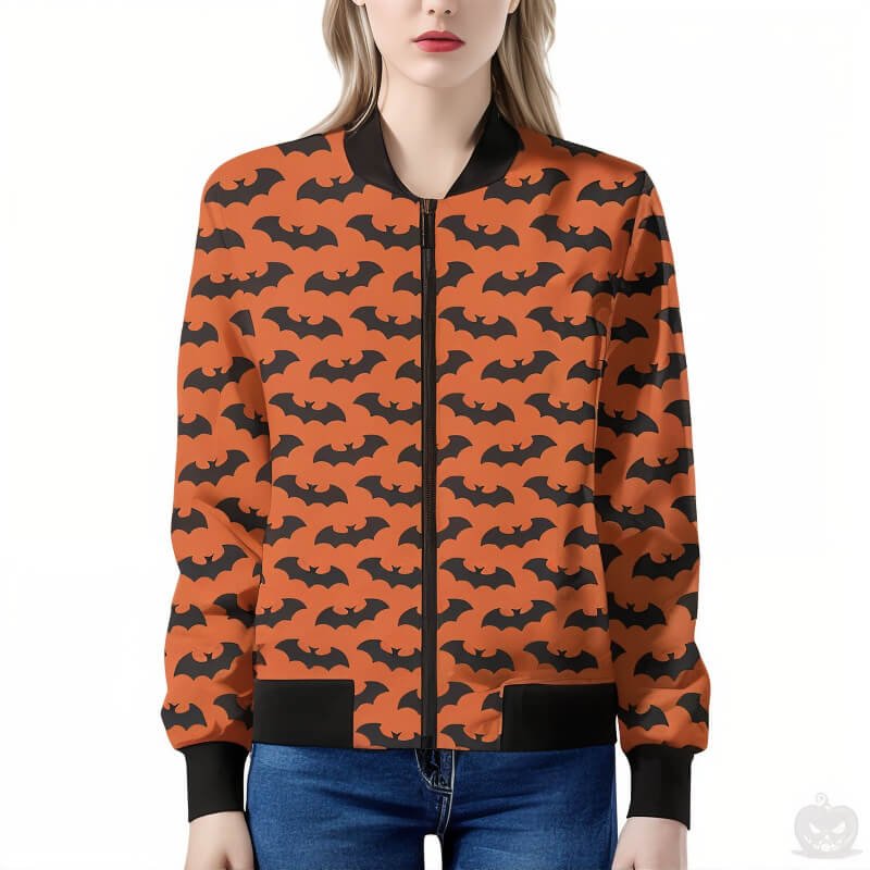 Bomber Jacket Halloween - Jack Pumpkin