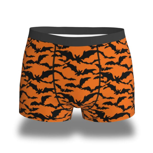 Boxer Briefs Orange With Bat
