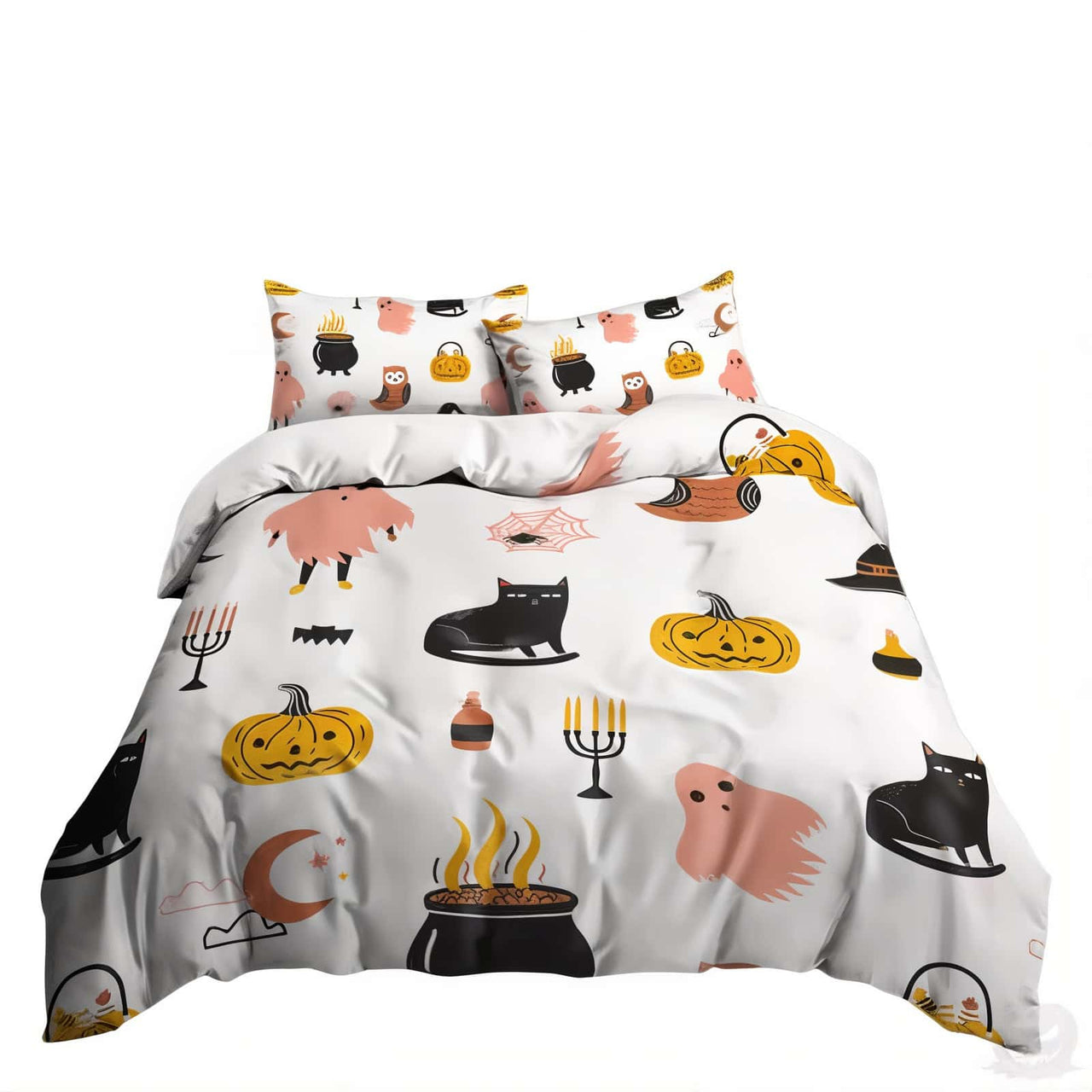 Cute Halloween Bed Set - Jack Pumpkin