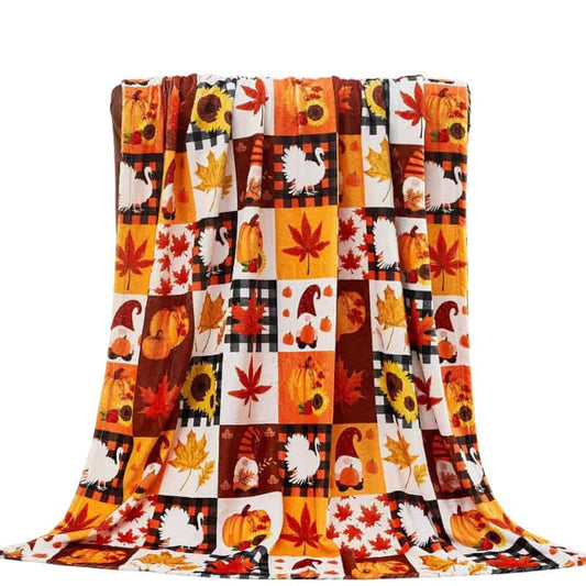 Fall Halloween Blanket - Jack Pumpkin