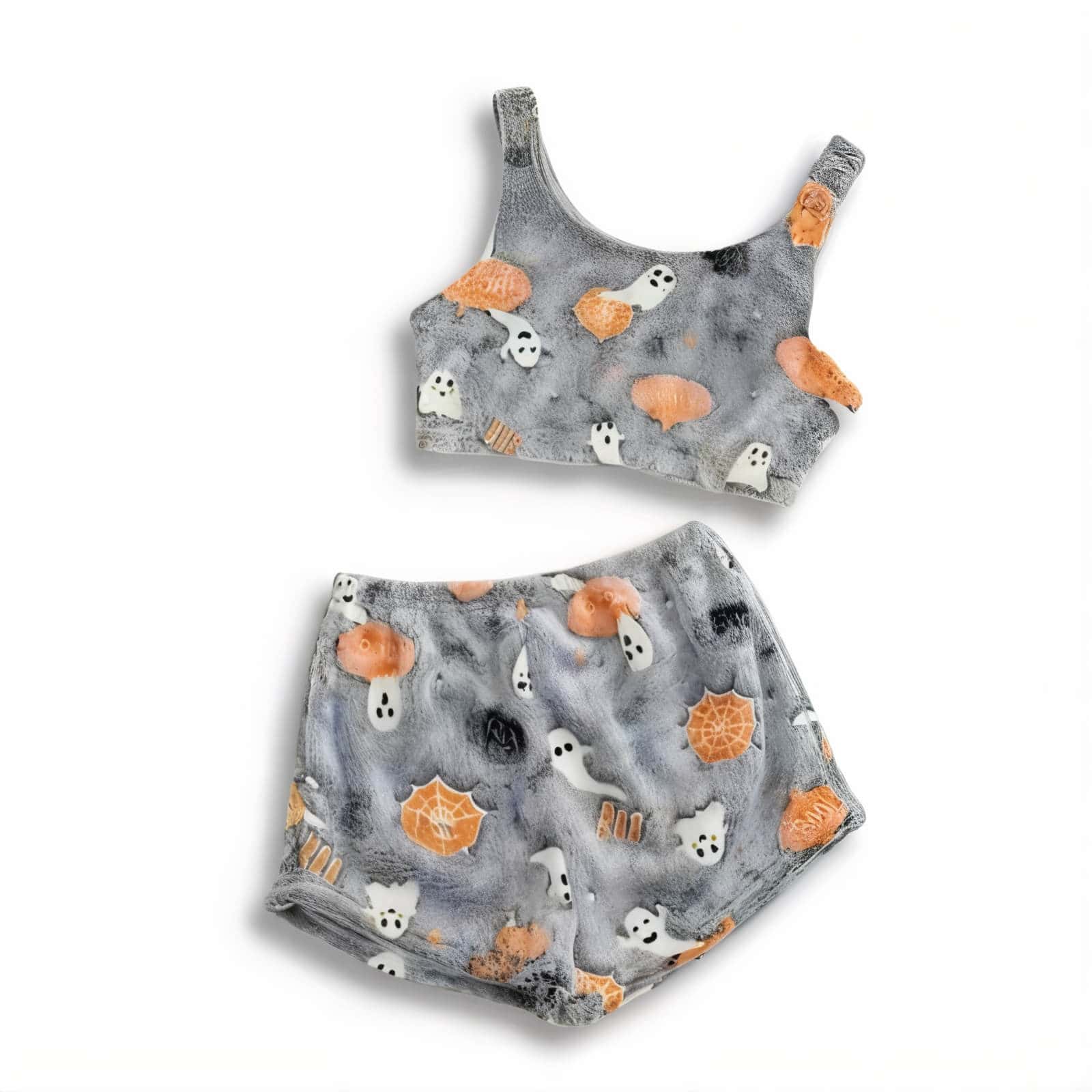 Fuzzy Halloween Pajamas - Jack Pumpkin