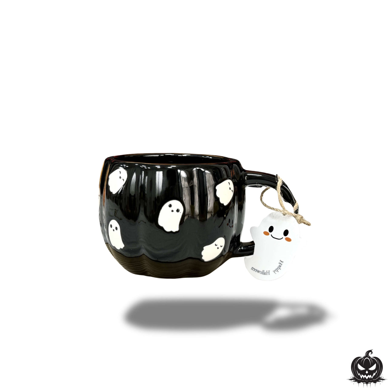 Ghost And Pumpkin Mug