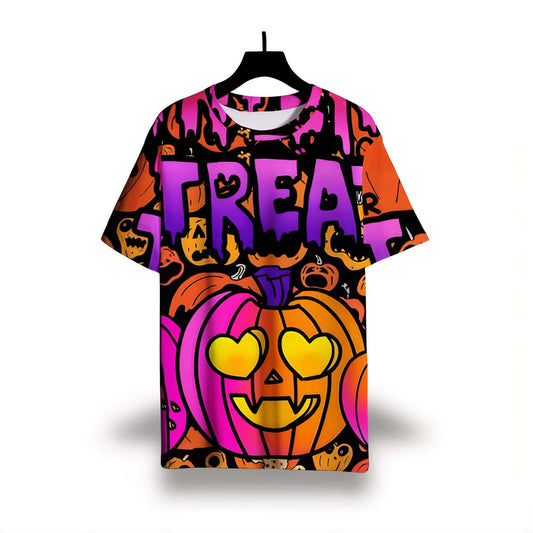 Groovy Pumpkin T Shirt - Jack Pumpkin