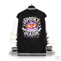 Thumbnail for Halloween Baseball Jacket - Jack Pumpkin