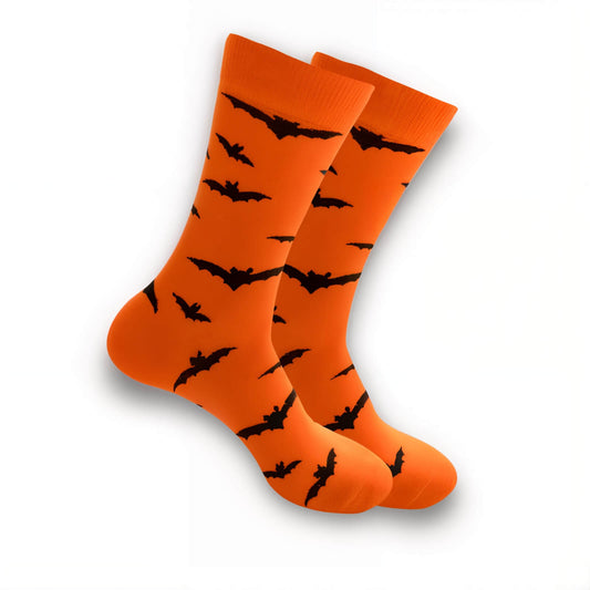 Halloween Bat Socks (cotton) - Jack Pumpkin