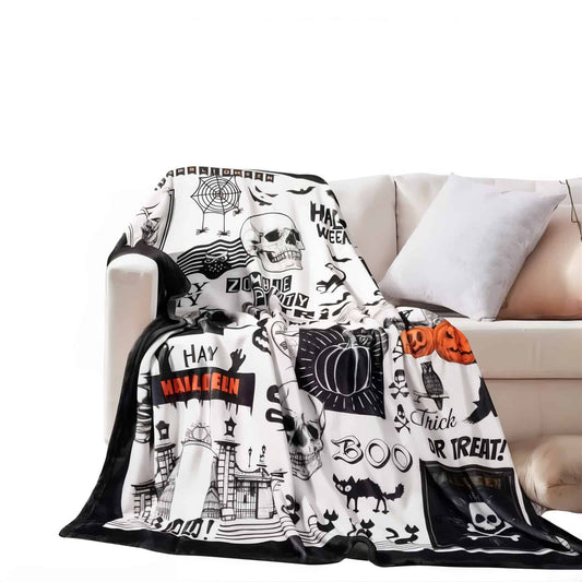 Halloween Blanket for Men - Jack Pumpkin