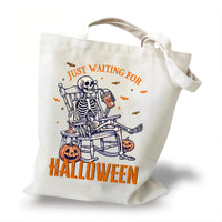 Thumbnail for Halloween Canvas Tote Bag