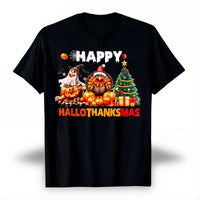 Thumbnail for Halloween Christmas Shirt - Jack Pumpkin