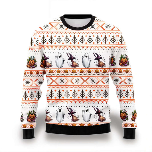 Halloween Christmas Sweater - Jack Pumpkin
