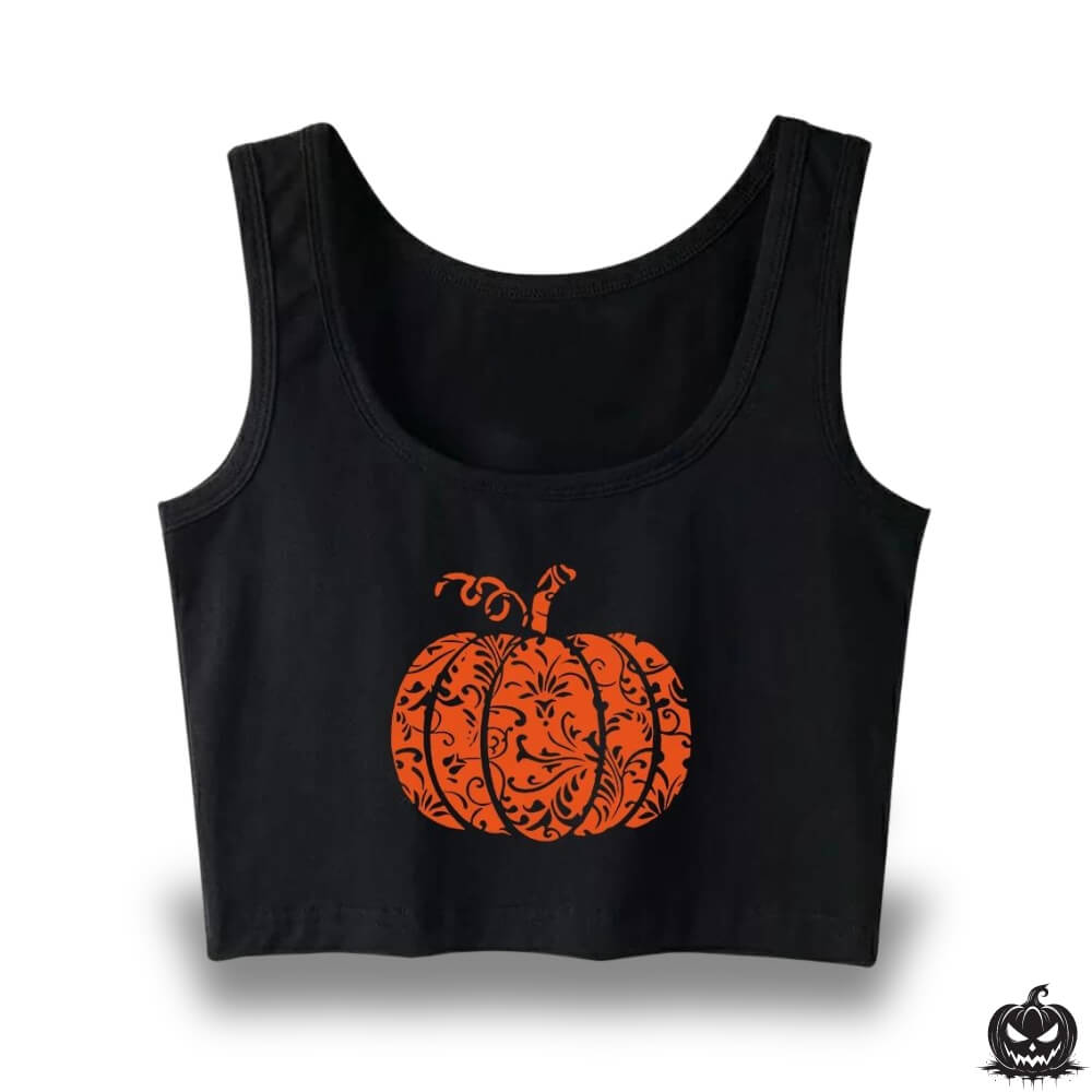 Halloween Crop Top Spooky