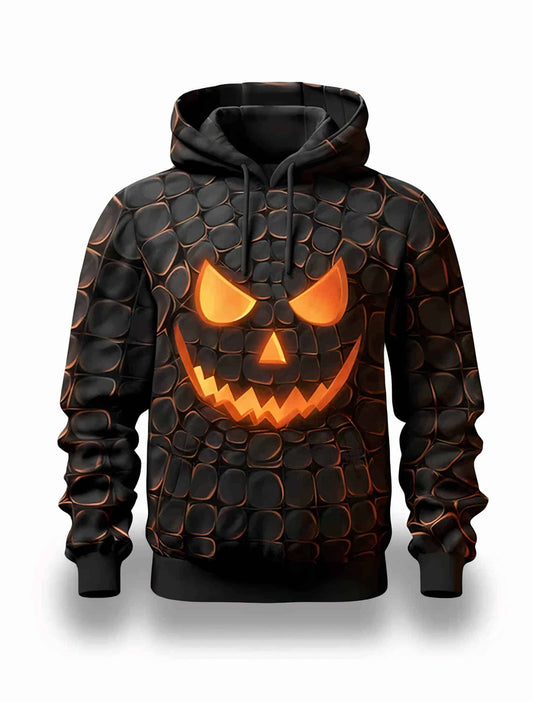 Halloween Hoodie Men - Jack Pumpkin