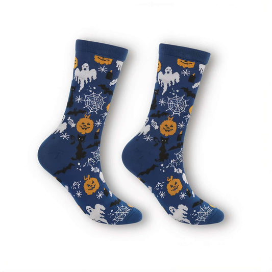 Halloween Jack o Lantern Socks (polyester) - Jack Pumpkin
