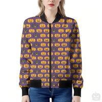 Thumbnail for Halloween Jacket Women's - Jack Pumpkin