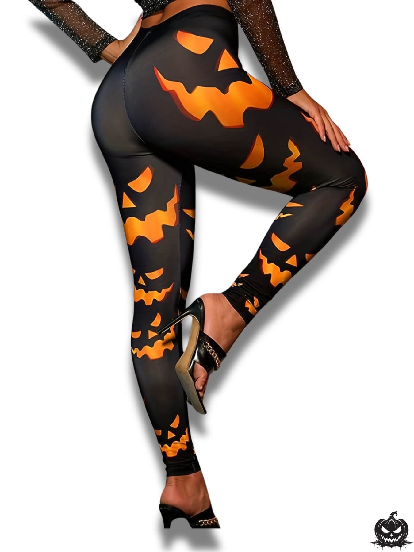 Halloween Leggings - Jack Pumpkin